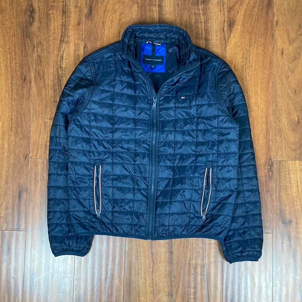 Tommy Hilfiger Navy Puffer Jacket